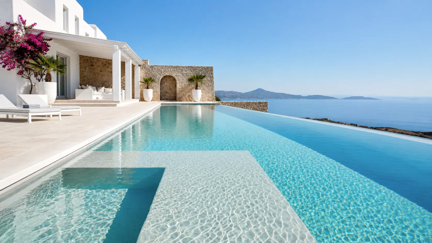 Piscinas de microcemento a maxicemento